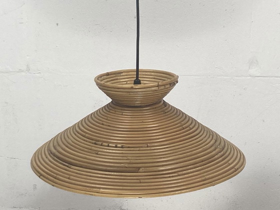 Image 1 of Lampe suspendue de Gabriella Crespi, Italie, années 1970