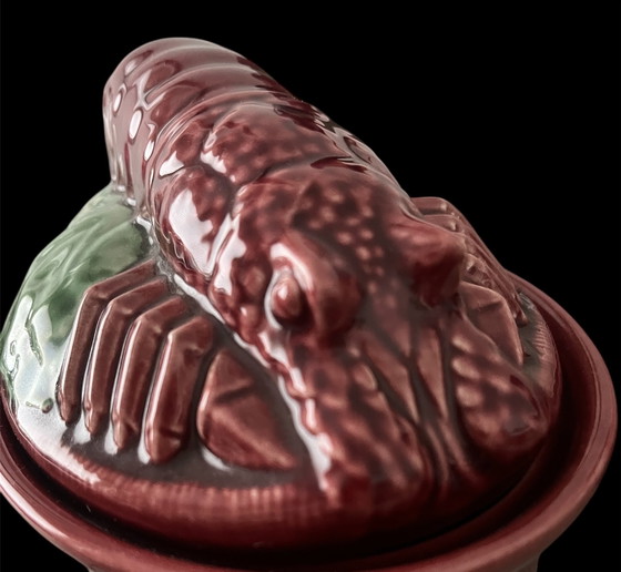 Image 1 of Secla vintage barbotine lobster terrine