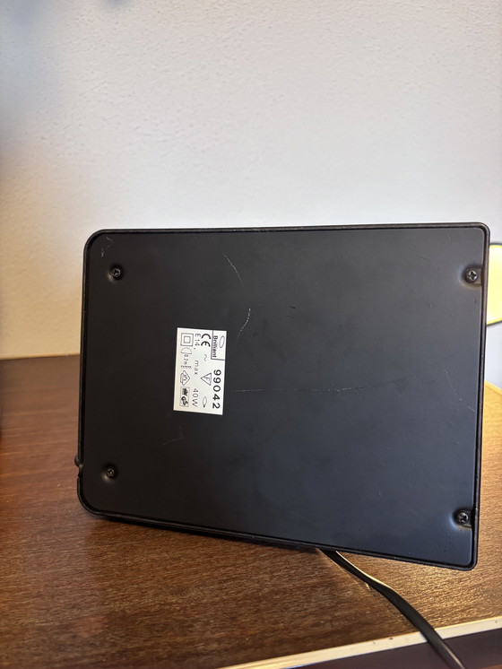 Image 1 of Vintage desk lamp with organizer – black