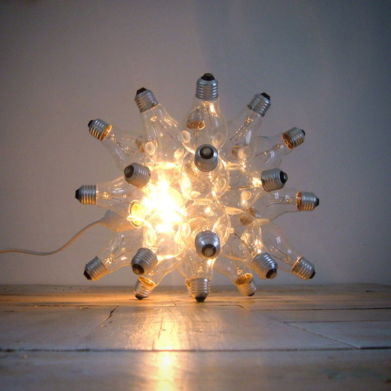 Image 1 of "Spare" Light Object Constructed From 26 Light Bulbs