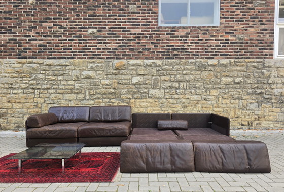De Sede Ds 76 Vintage jaren 60 70 #modulairebank Mid Century – Modulaire banken, Leather (photo 6 of 8)