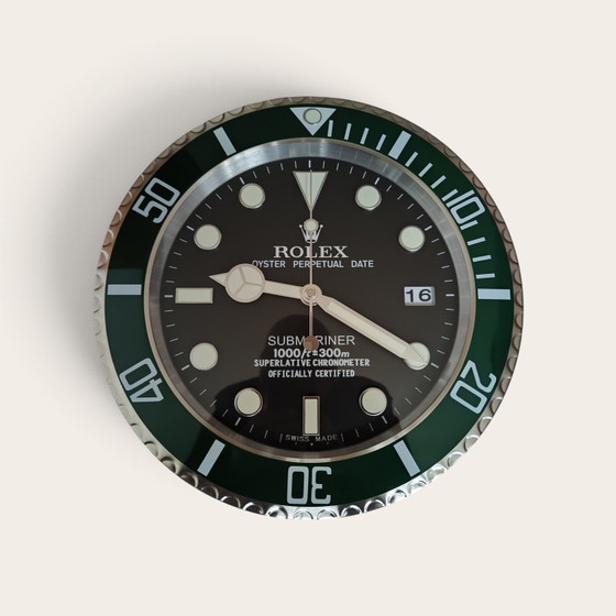 Reloj de pared Rolex Submariner – Objetos decorativos, Metal, Plastic (photo 7 of 10)