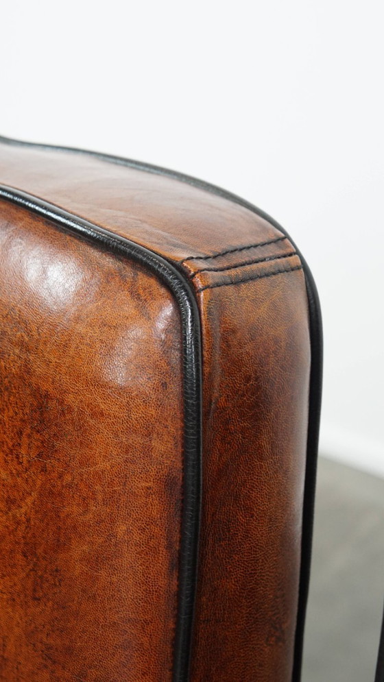 Image 1 of 4 x Comoda sedia da pranzo in pelle di pecora