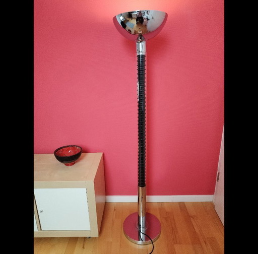 MidCentury Chrome Lampe