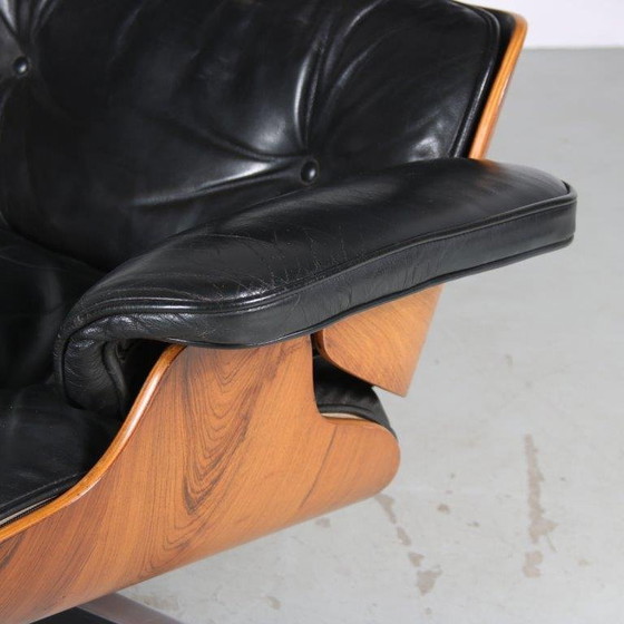 Image 1 of Loungestoel door Charles & Ray Eames voor Herman Miller, VS 1970