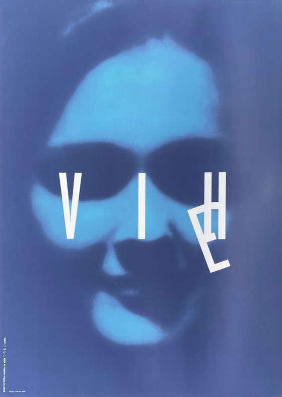 Image 1 of Werner JEKER VIE-VIH (SIDA) originele poster 1993