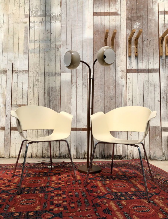 Image 1 of Chaises de bureau vintage Bene avec étanchement, années 1990, ensemble de 2