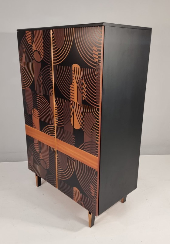 Image 1 of Vintage kledingkast, 1970