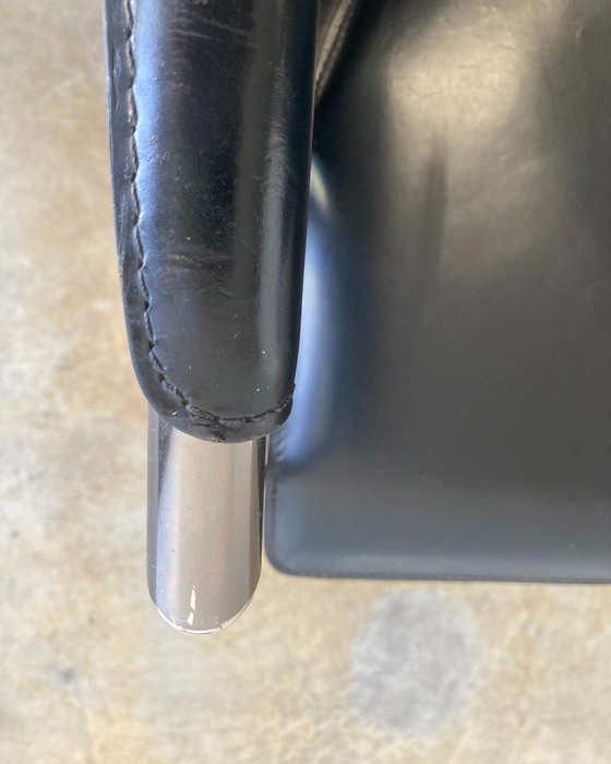 Image 1 of 4 sedie vintage in pelle Arrben Italy Georgia