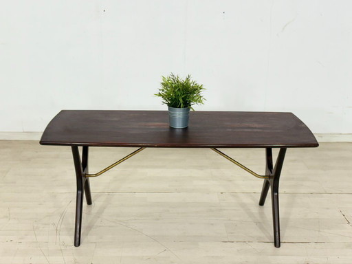 Table basse vintage en palissandre – Karl Erik Ekselius, design suédois des années 1960