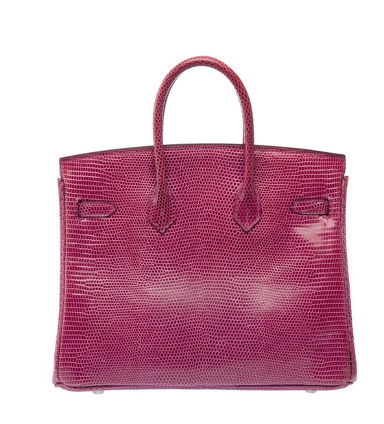 Image 1 of Sac HERMES Birkin 25 en Cuirs exotiques Violet - 103358