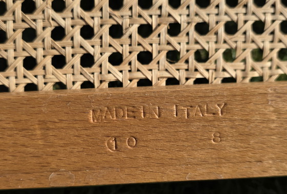Image 1 of Six Cesca 64 chairs. Made in Italy. Webbing