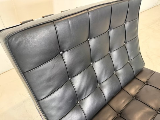 Knoll Barcelona Stoel Design Lederen Stoel Fauteuil – Stoelen / fauteuils, Leather, Metal (photo 4 of 15)