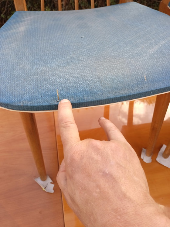 Image 1 of Baumann dining set table 6 chairs