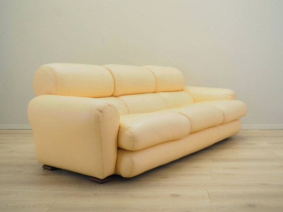 Image 1 of Ledersofa, italienisches Design, 1960er Jahre, Produktion: Italien