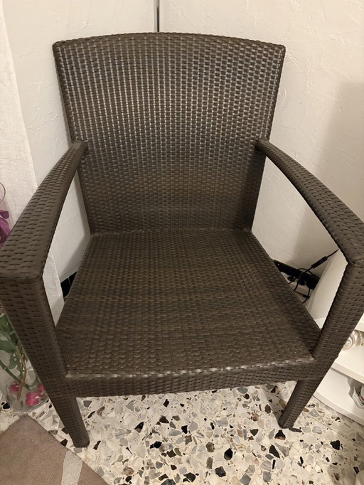 2 sillas de exterior DEDON PANAMA