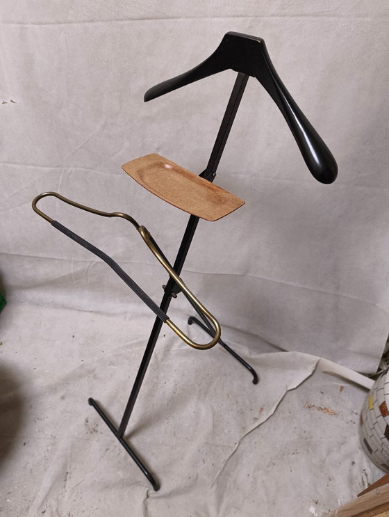 Image 1 of Folding valet stand, attributed to Ico Parisi, Italy, 1950s