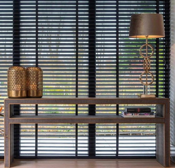 Image 1 of Classio Vegan Leather Console - RICHMOND INTERIORS