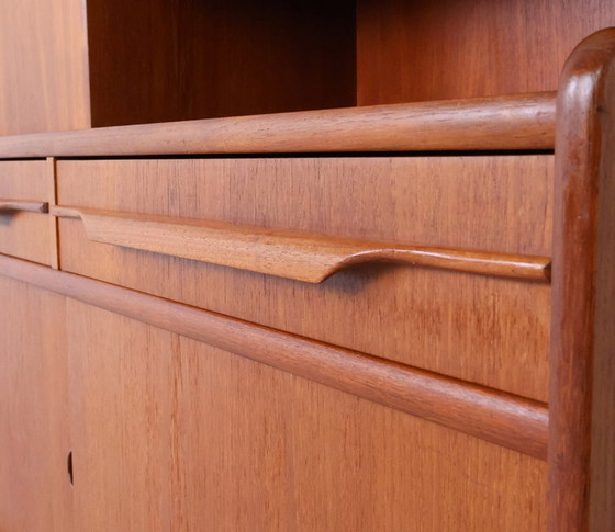 Image 1 of Vintage teak highboard, Denmark 1960s