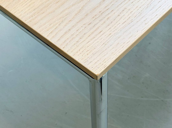 Image 1 of Tavolo con piano effetto rovere di Sedorama, Svizzera, anni '90