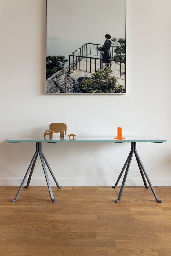 Image 1 of Enzo Mari Cuginetto custom side table Driade 1973