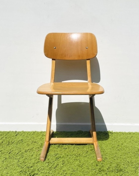 Image 1 of Casala schoolstoel ~ Vintage 60s ~ Stoel