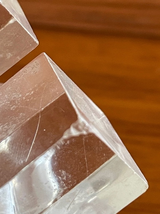 Image 1 of Vintage, vetro acrilico, puzzle di diamanti, anni '70 circa