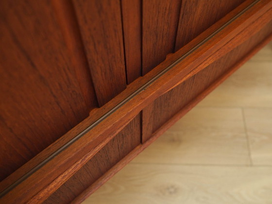 Image 1 of Aparador alto de teca, diseño danés, década de 1960, diseñador: E.W. Bach