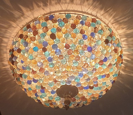Gran Plafón Murano Uvas Cristal (37 Cm) – Plafones, Vidrio (photo 11 of 24)