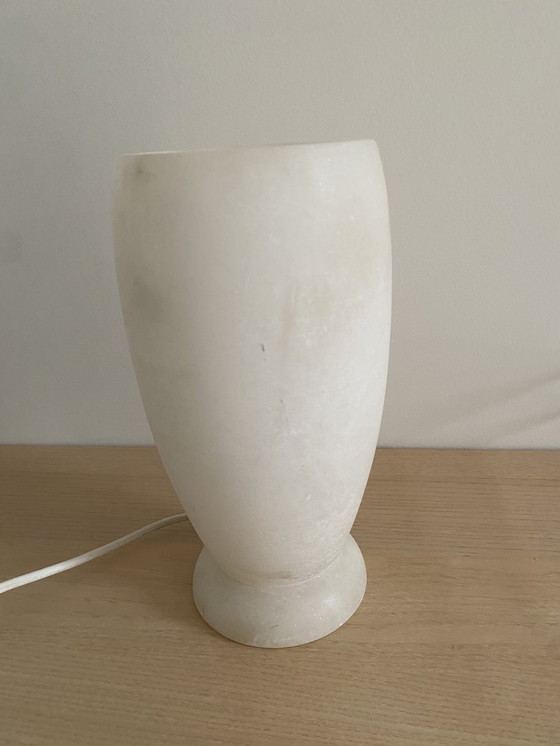 Image 1 of Lampada da tavolo Art Déco Pegasan in alabastro, anni '70