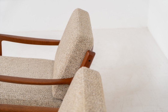 Paar “Senator” Fauteuils van Ole Wanscher voor France & Son (Denemarken, jaren 60). – France & Søn, Wood (photo 10 of 19)