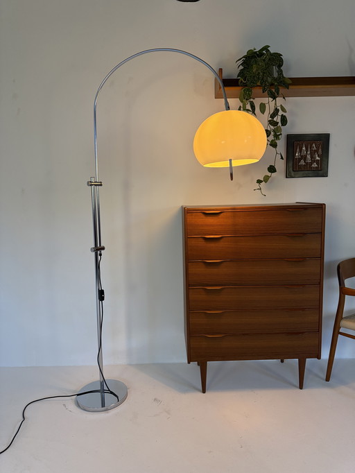 Vintage XL Verstelbare Booglamp ‘70