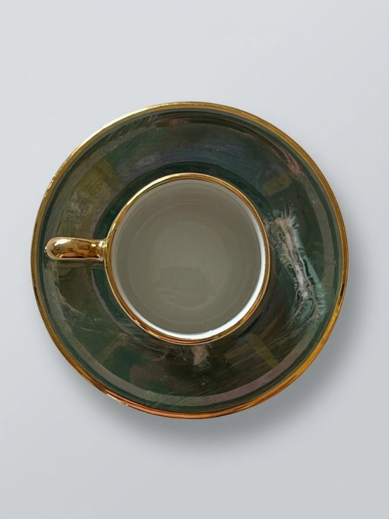 Juego de Soliflore y Taza de Porcelana de Limoges – Pintado a Mano – Loza, Porcelain (photo 3 of 10)