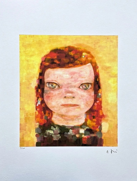 Image 1 of D'après Nara Yoshitomo, Jours de brume légère, années 1990, lithographie en édition limitée