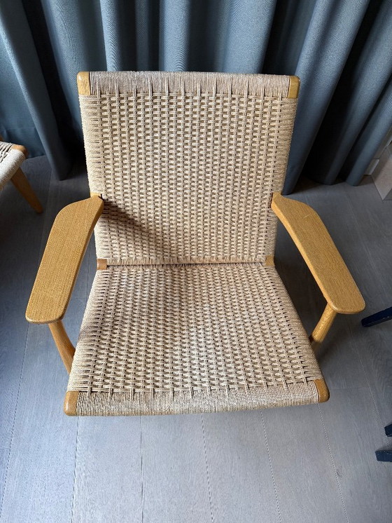 Image 1 of 5 poltrone Carl Hansen CH25 Style