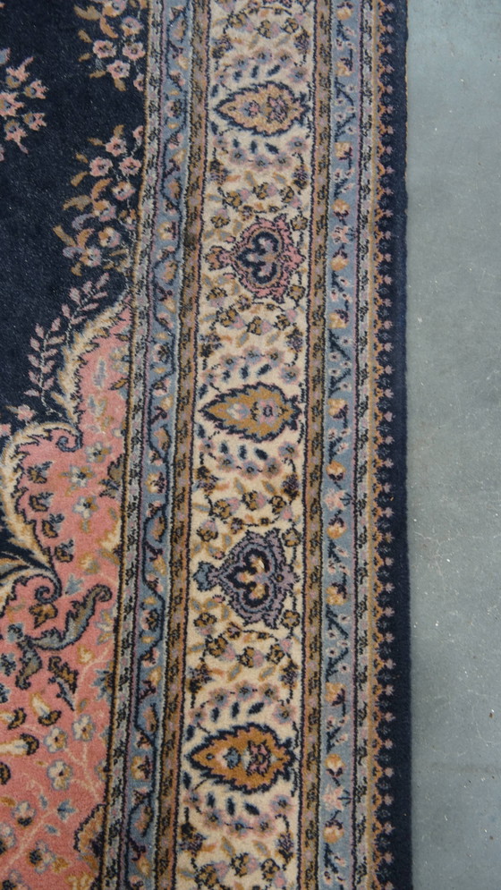 Image 1 of Tappeto con rosa e blu scuro 240x170cm