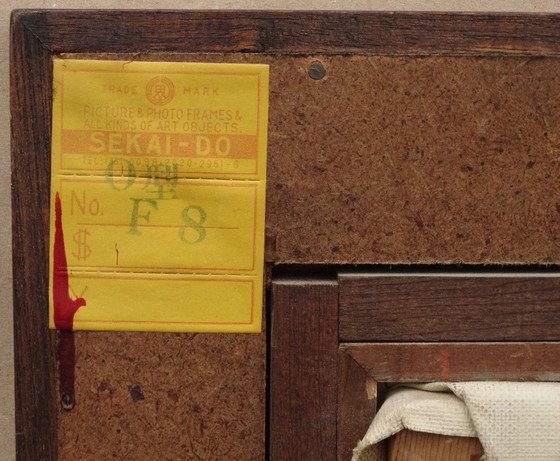 Image 1 of Winterlight in Japan, winter evening, Japanese village in the snow