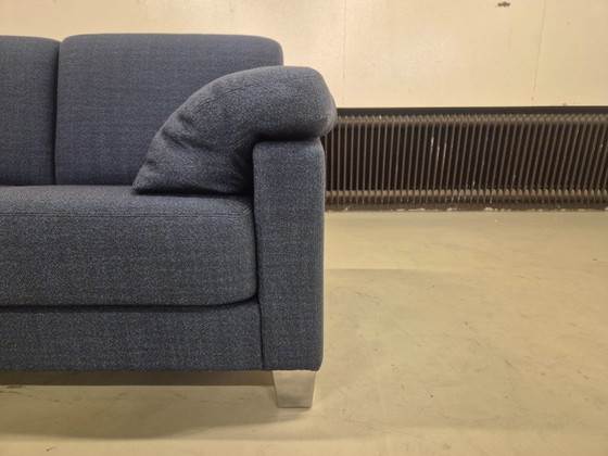 Image 1 of 50% SHOWROOM OUTLET - de Sede DS17 - 2-seater Sofa - Blue