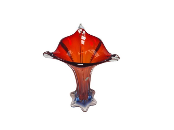 Italian Postmodern Vase in Murano Glass from Mandruzzato, 1950s (photo 13 of 18)
