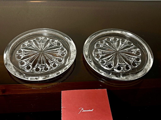 2 porte-carafes Baccarat d'avant 1936