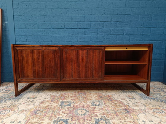 Image 1 of Vintage rosewood lowboard, Danish design by Mørke Møbelfabrik, 1960s