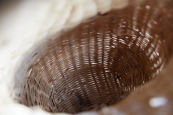 Image 1 of Cesta de mimbre en forma de rana de Olivier Cajan