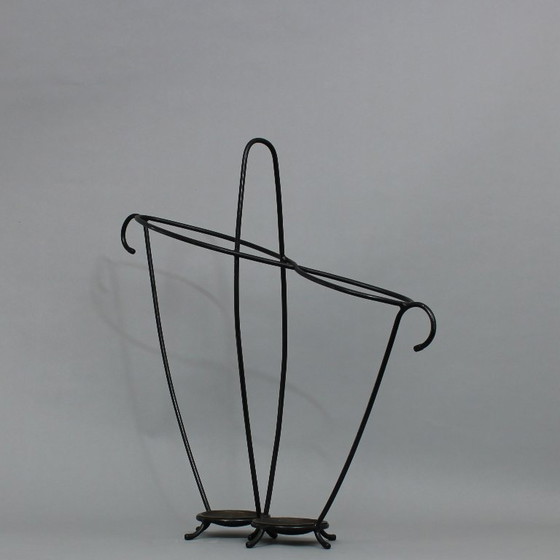 Image 1 of Portaombrelli in metallo - anni '60 - nello stile di Jean Royere / Mathieu Mategot