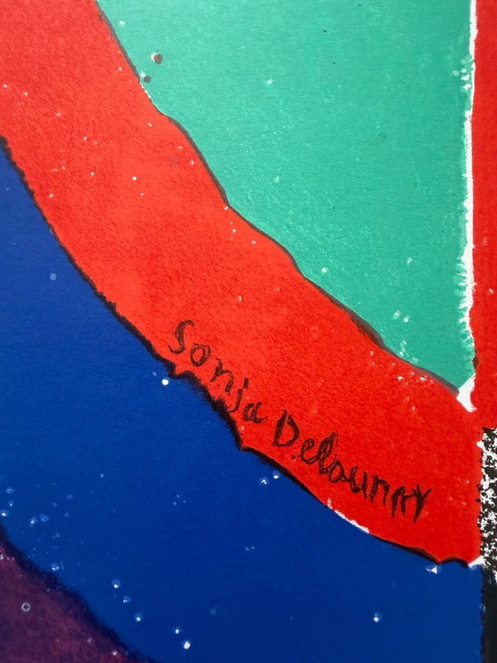 Image 1 of Sonia Delaunay (1885–1979), UNESCO, Année internationale de la femme (1975), lithographie Mourlot, imprimée en France