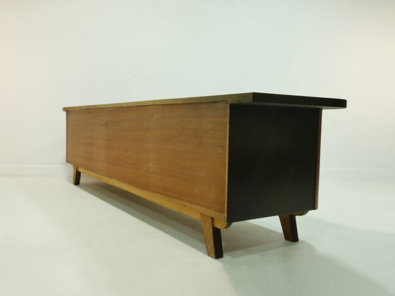 Image 1 of Vintage 210 cm lowboard from the 1960s, Mid Century sideboard, TV board