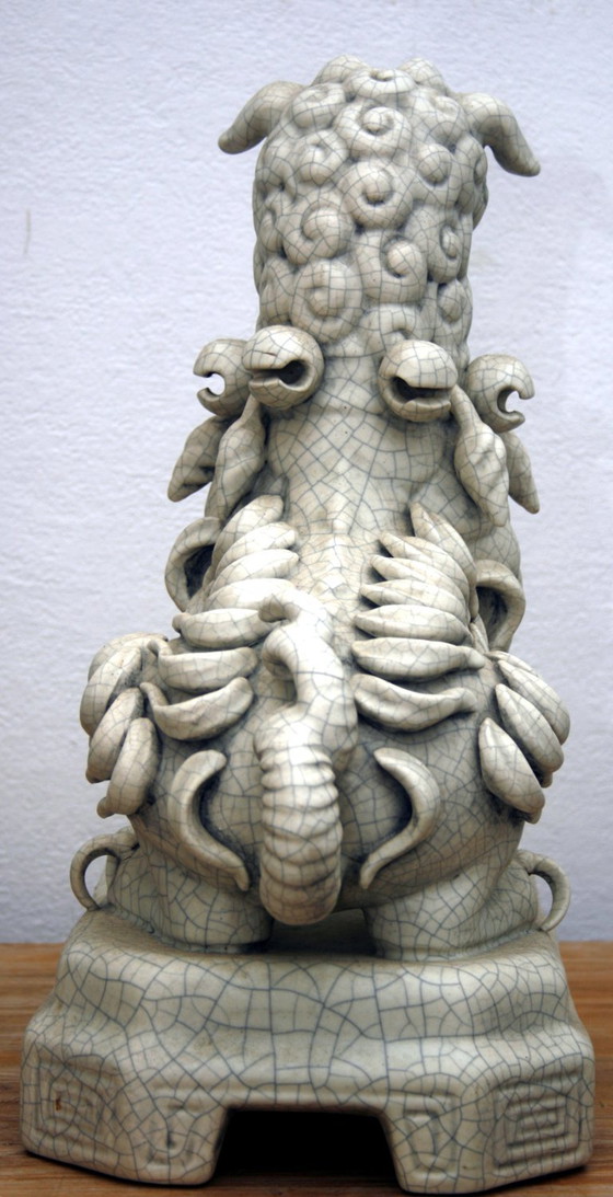 Vintage Keramische Foo Dog – Bondia Ceramicas (Manises, Spanje) – Jaren '60/'70 – Decoratieve objecten (photo 4 of 11)