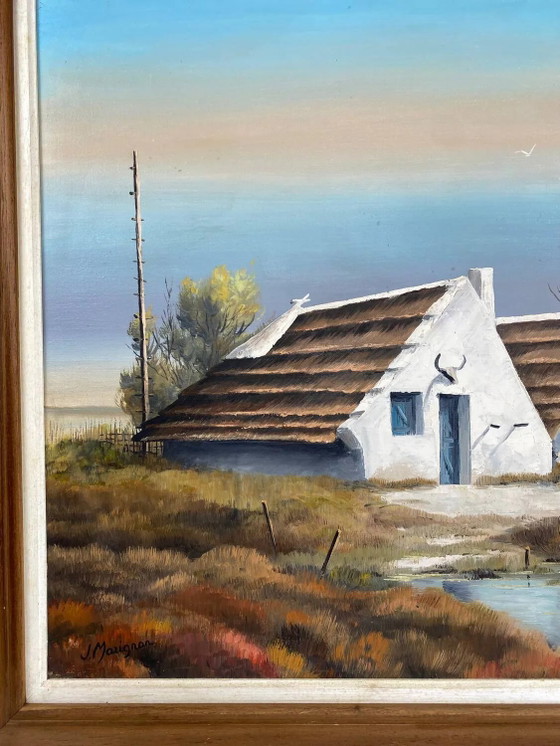 Wärterhütten von Jean Marignan – Gemälde & Zeichnungen, Canvas, Vintage (photo 11 of 14)