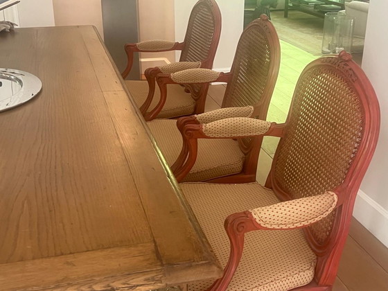 Image 1 of 10x beautiful Louis XV (dining room) chairs