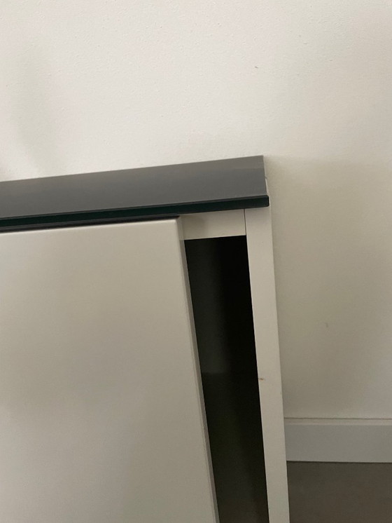 Image 1 of Mobile TV con ripiano in vetro, due librerie