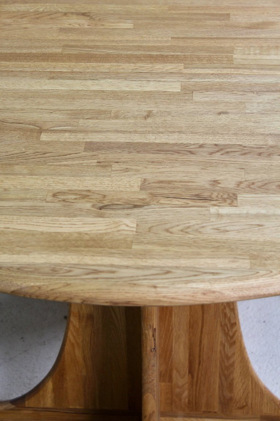 Image 1 of Vintage Danish wooden extendable dining table